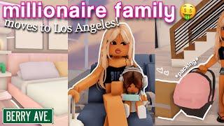 Millionaires Move to Los Angeles! | Roblox Berry Avenue Roleplay