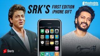 Riteish Deshmukh’s first edition iPhone gift to Shah Rukh Khan #TheBombayJourney #shorts