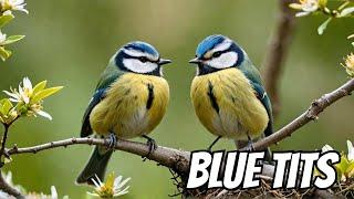 Blue tits, home and away