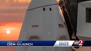 In just hours, 4 humans will head to space, launching from Florida's Space Coast