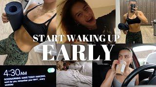 my 4:30AM FALL GYM ROUTINE + the night routine that sets me up for success