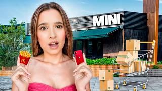 Fui a una tienda de productos MINIATURA que REALMENTE FUNCIONAN | Laura Mejia