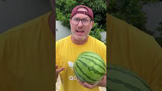 The WATERMELON turned BLUE 