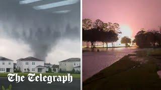 Hurricane Milton spawns killer tornadoes