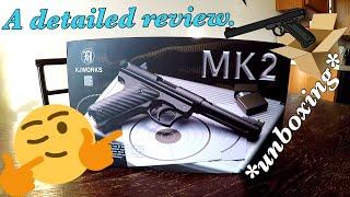 Kjw Mk2 Review | Co2 NonBlowback Airsoft Pistol SHOOTING Test!!!