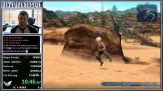 Final Fantasy XII Low Level Challenge Speedrun