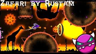 i hate this | Zafari by Rustam (Medium Demon) |Geometry Dash