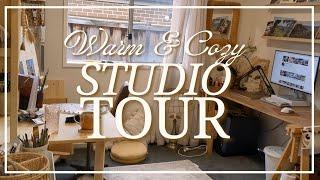 Step Inside My Artsy Oasis: My Bohemian Art Studio Tour