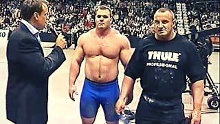 POUNDSTONE v PUDZIANOWSKI - 2 STRONGMAN Legends Go to WAR!