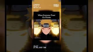 When Everyone Trust On Naruto || Pro Sage Mode  #shorts #anime #naruto