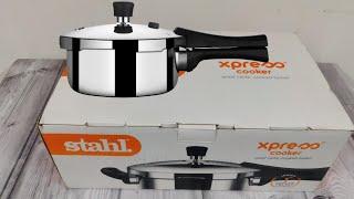 Stahl Xpress Cooker Triply Pressure Cooker 4L Review By Shera's Kitchen