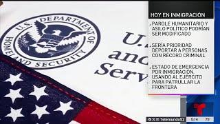 Tres cambios a las leyes de inmigración que Trump busca implementar