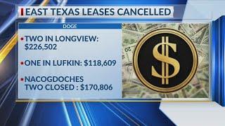 DOGE terminates 38 federal agency offices including several in East Texas