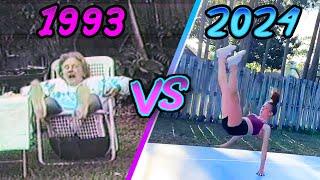 Outrageous Outdoor Fails | 1990s VS Now