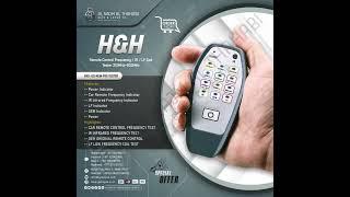 H&H Remote Control Frequency / IR / LF Coil Tester 312MHz~902MHz. #uae #gskey #key