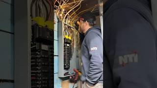 On site with Keith replacing an electrical panel ️