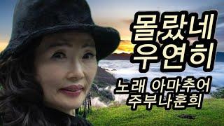 몰랐네 우연히 원곡가수 우연이 노래 아마추어 주부 나훈희