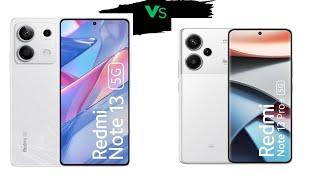 Redmi note 13 vs Redmi note 13 pro plus