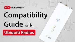 RF elements Compatibility Guide with Ubiquiti Networks