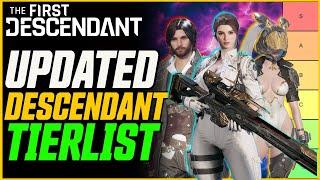 UPDATED DESCENDANT TIERLIST! (Mobbing, Bossing, Overall) // The First Descendant Season 1