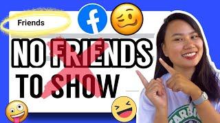 How to hide friends list on facebook? | Mobile phone only | Dali lang 