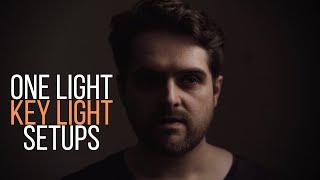 Easy Key Light One Light Setups for Filmmaking & YouTube - Key Light Tutorial | DanyalFryer