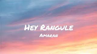 Hey Rangule song lyrics | Amaran | Saipallavi | Sivakarthikeyan | GV Prakash | Telugu song lyrics