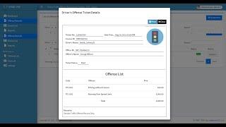 Online Traffic offense Management System in PHP DEMO