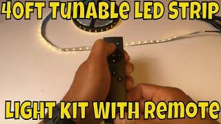 Novostella 40ft Tunable White LED Strip Light kit