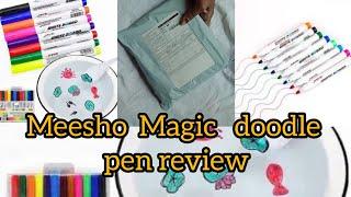 Meesho Doodle Magic Pen Unboxing | Water Floating Pen For Kidzz | Talented Kannadati