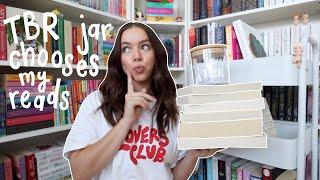 TBR prompt jar (with a twist) chooses my reads for November! 🫙