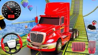 Impossible Truck Mega Ramp Racing -  Extreme GT Truck Stunt Tracks 3D : Android Gameplay