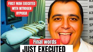 Kenneth Eugene Smith execution + Last Meal + Last Words | Alabama Death Row Inmate ( US)............