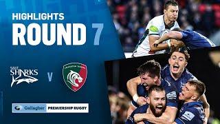 Sale v Leicester - HIGHLIGHTS | Brilliant Second Half Claims Points! | Gallagher Premiership 2024/25