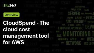 CloudSpend - The cloud cost management tool for AWS