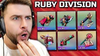 RUBY DIVISION IS HERE!: ALL NEW BEST WEAPONS IN PIXEL GUN 3D!