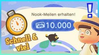 10.000 NOOKMEILEN in kurzer ZEIT?! - ANIMAL CROSSING NEW HORIZONS