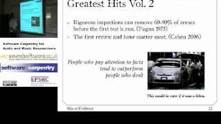 Bits of Evidence: Code inspections