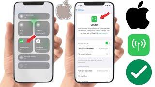 How To Fix Cellular Data Not Working on iPhone