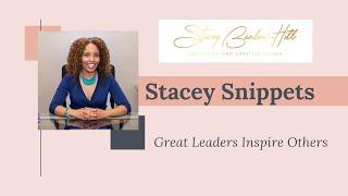 Great Leaders Inspire Others