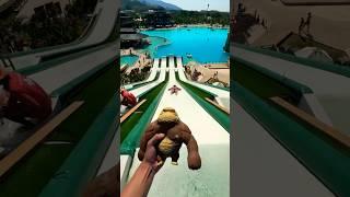 Squishy Monkey's HILARIOUS Waterpark Adventure