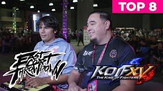 East Coast Throwdown 2024: King of Fighters XV Top 8 (El Rosa, JuanKOF, Yurikov) KOF15 Tournament