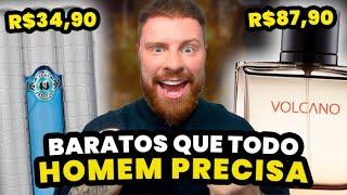 Os 5 Perfumes Importados BARATOS que TODO HOMEM TEM QUE TER | Perfumes Masculinos