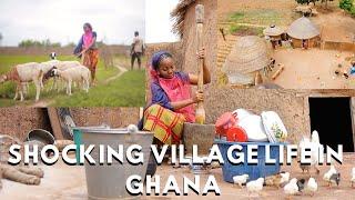 SHOCKING village life in Ghana! My Typical African Village Morning Routine