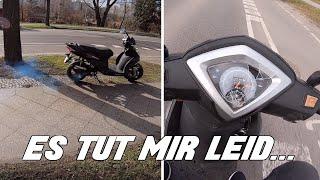 Das wars dann mit dem Roller... | RIP