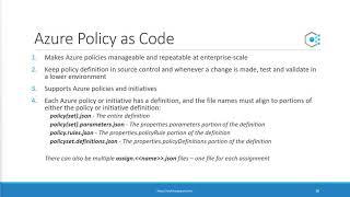 Deploying Azure Policies as Code from Vaibhav Gujral