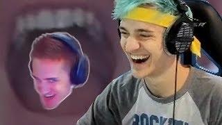 Ninja Reacts To OUR MONTAGE "Ninja Achieves Ultra Instinct In Fortnite"