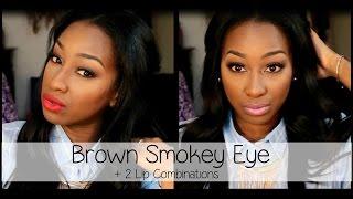 Easy Brown Smokey Eye Tutorial | Kellster