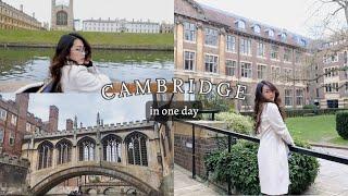 one day in Cambridge | where to go, what to eat | travel vlog