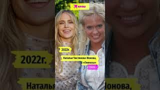 Как изменились знаменитые артисты начала нулевых за 20 лет  #обзорвсего #знаменитости #shorts